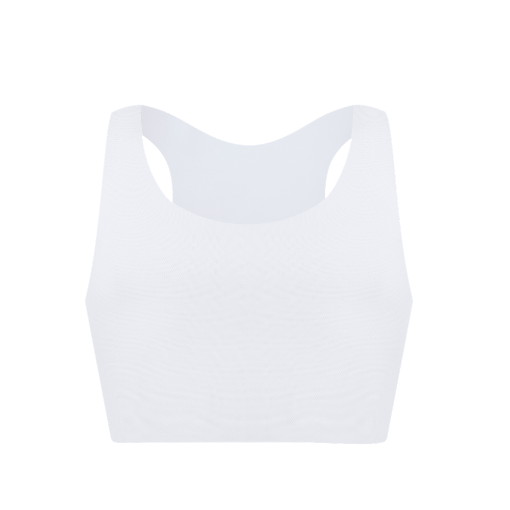 T Shirt Bra Seamless - Dikişsiz Göğüs Sıkıştırıcı Spor Kompresyon Sütyeni
