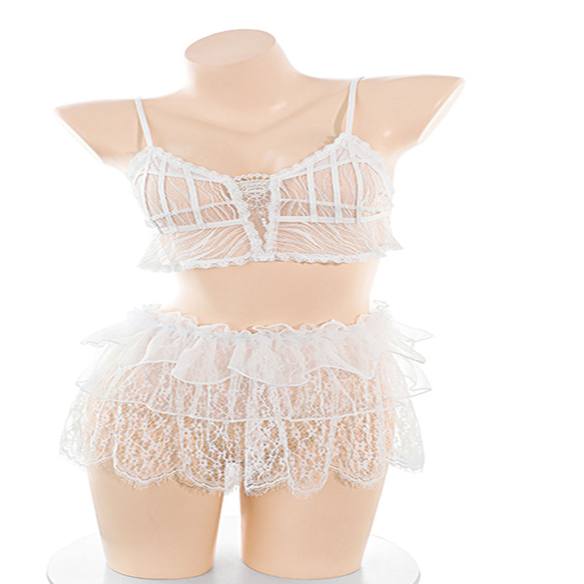 LISM Kadınlar İçin Tatlı Şeffa - Lace Bralette Set incelemesi ve fiyatı