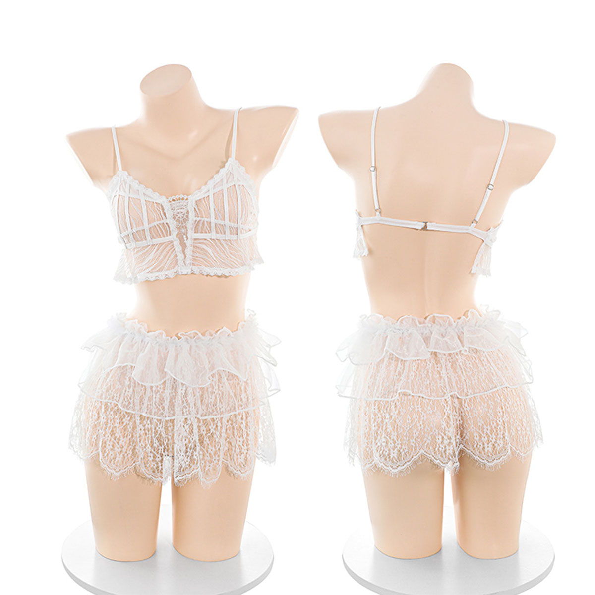 LISM Kadınlar İçin Tatlı Şeffa - Lace Bralette Set incelemesi ve fiyatı